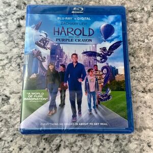 Harold and the Purple Crayon Blu-ray + Digital New Sealed‎ Zachary Levi Movie